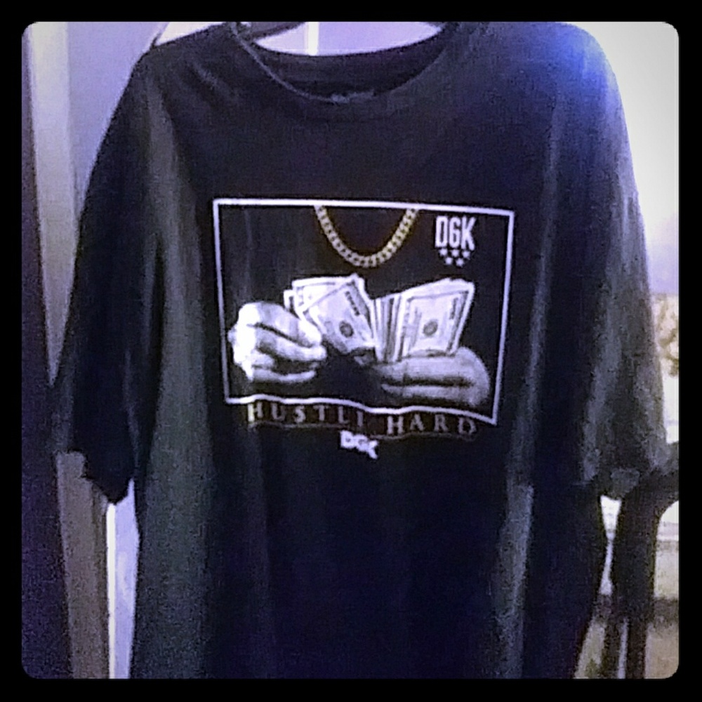 DGK Countin Loot Black T-shirt